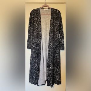 LuLaRoe Black and White Floral Sarah